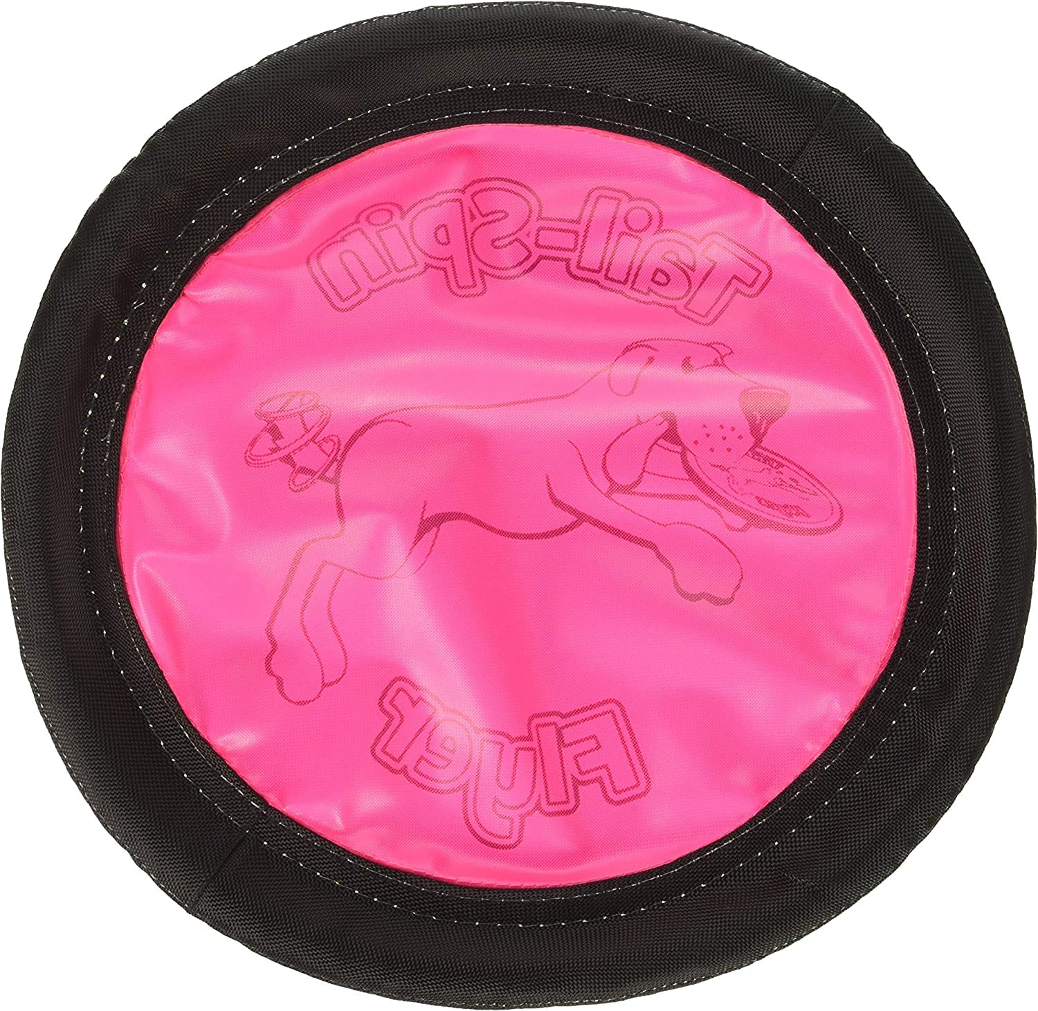 Booda outdoor fetch dog toy at park or beach setting.