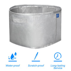 BoomBa Type A liner demonstrates waterproof protection for a dry litter area.