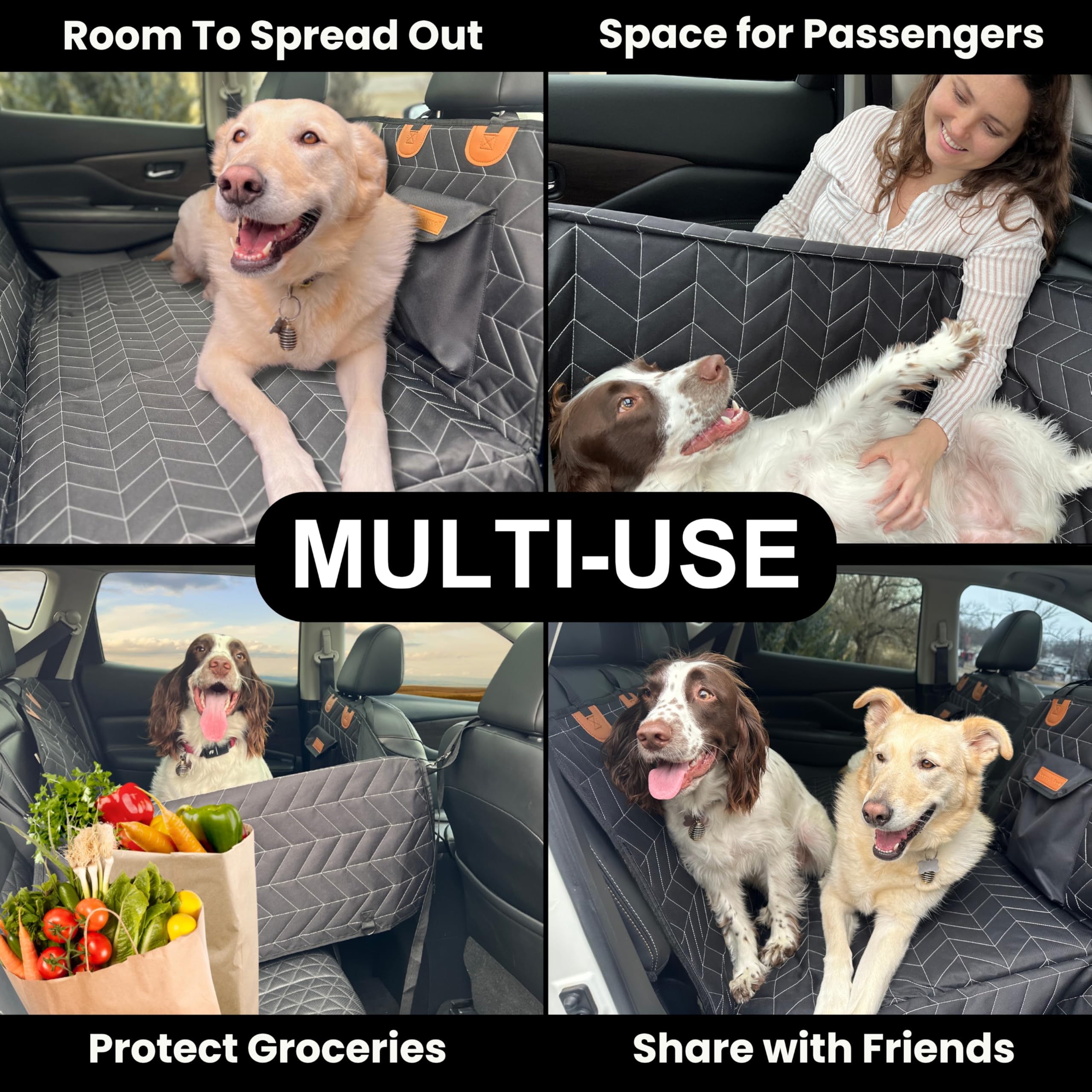Boops & Floofs back-seat-extender compatible with most bench seats