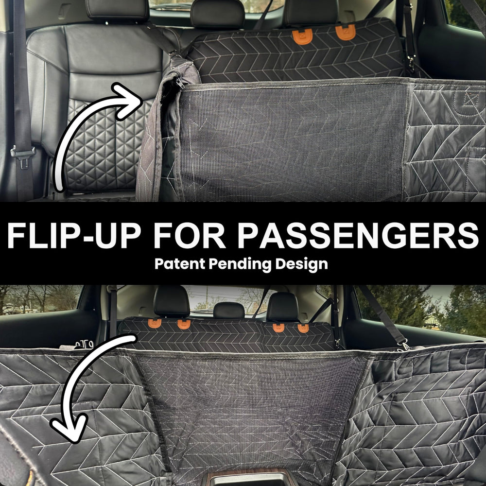 Boops & Floofs back-seat-extender rigid bottom prevents sagging