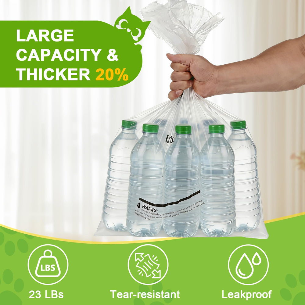 BOOWOO 9–11 gallon capacity liners for busy households