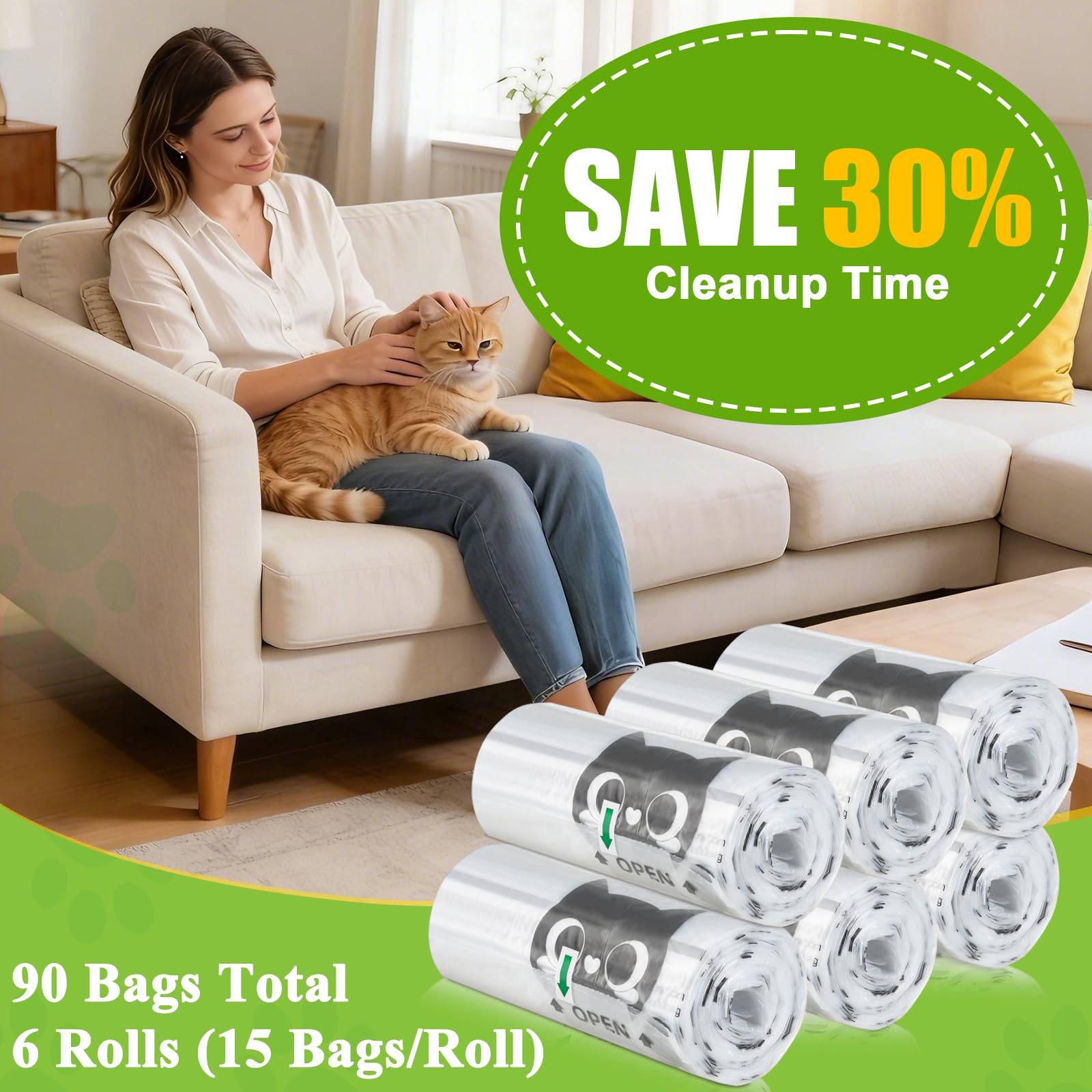 BOOWOO bags install in seconds with drawer-edge fit
