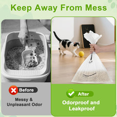 BOOWOO thick, tear-resistant bags for reliable use