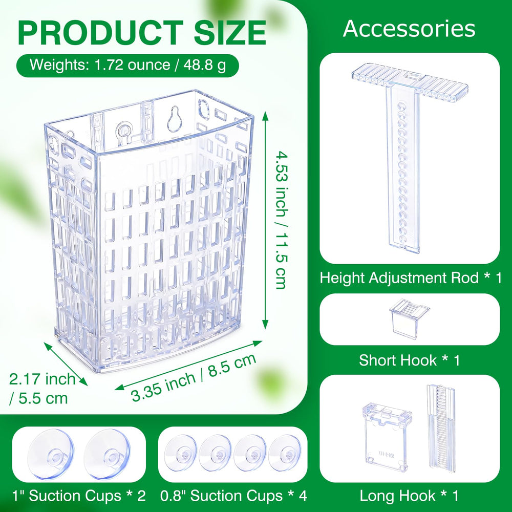 Borlech deep-root holder supports robust plant anchoring for Amazon Swords.