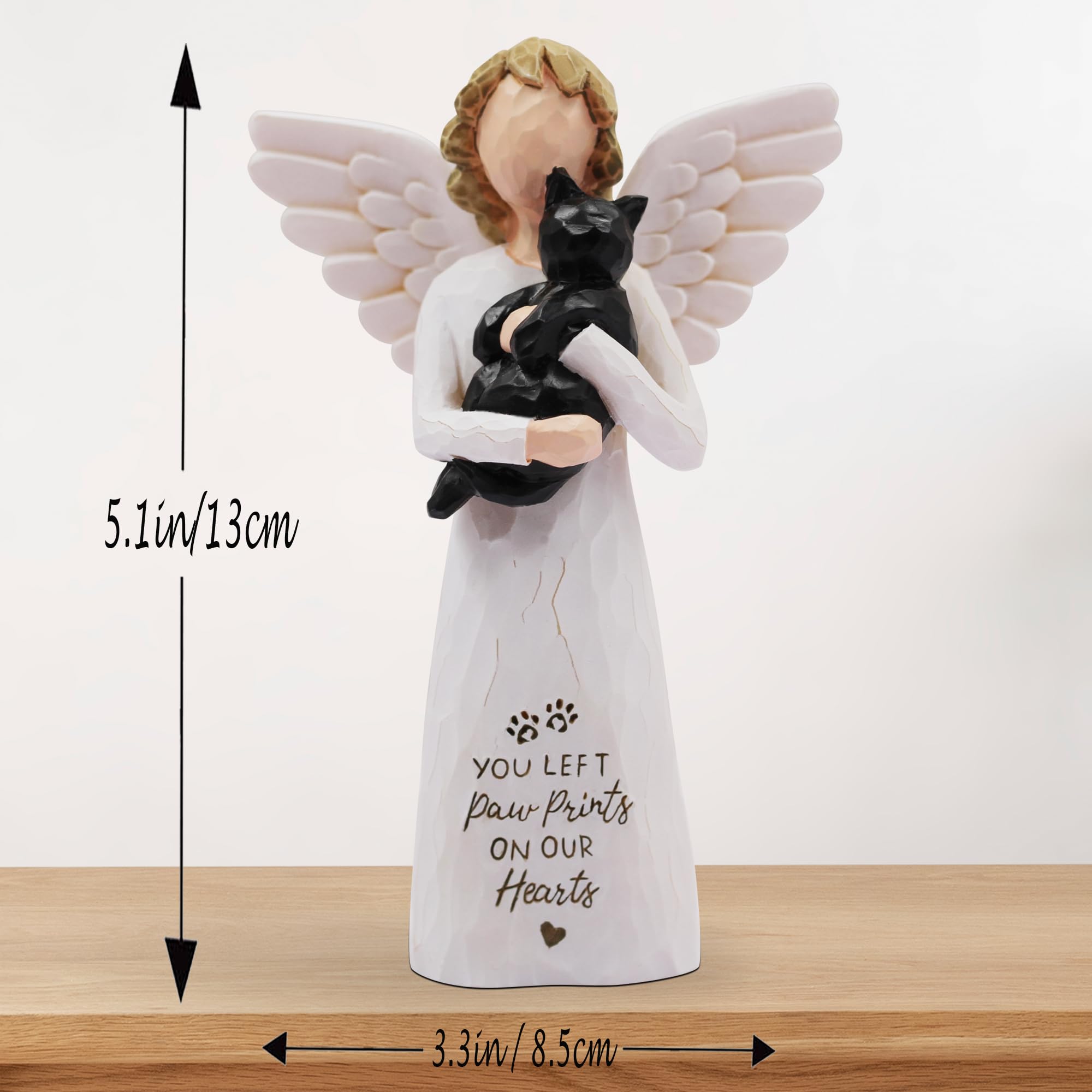 BORLESTA cat memorial sculpture suitable for mantel or shelf