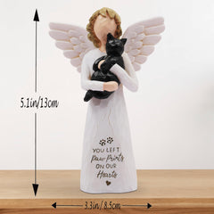 BORLESTA cat memorial sculpture suitable for mantel or shelf