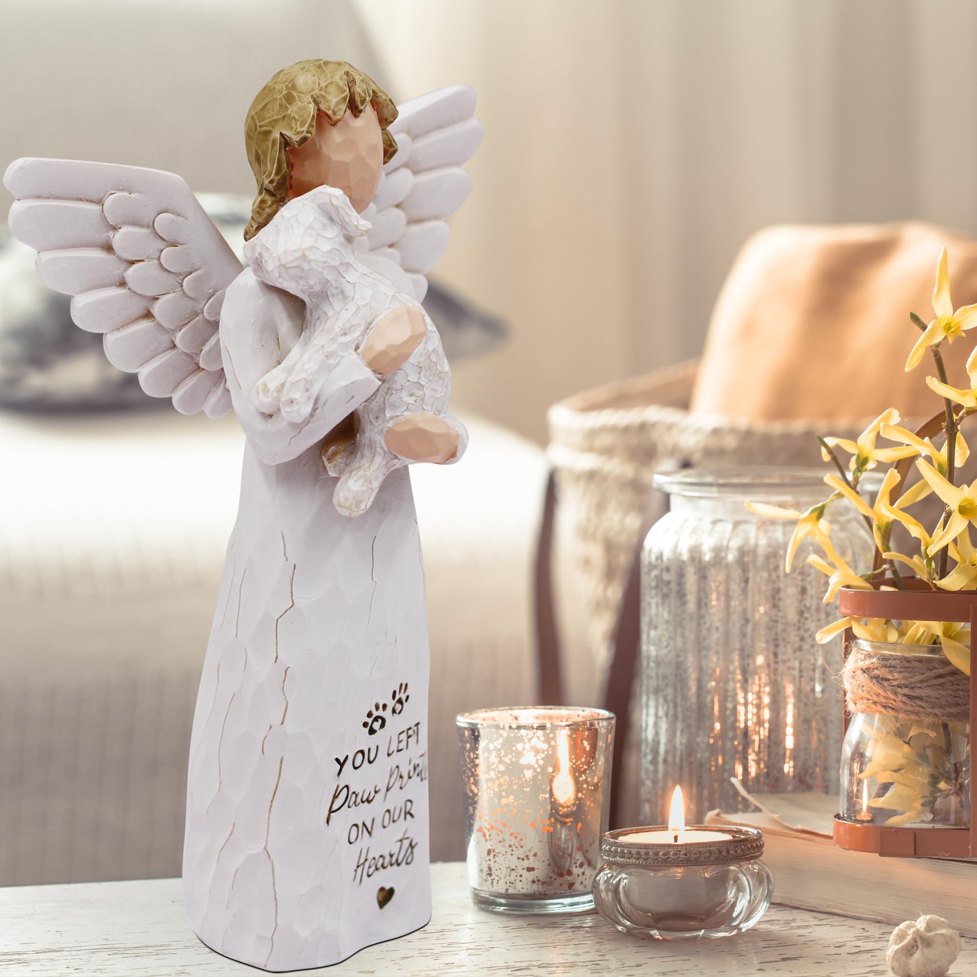 BORLESTA dog remembrance gift designed for desk or shelf display
