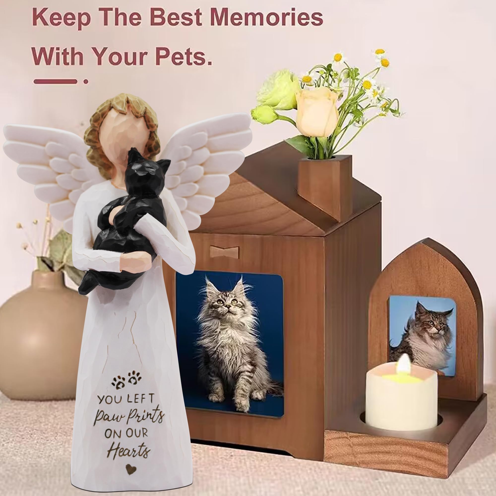 BORLESTA resin memorial statue built to endure years of display