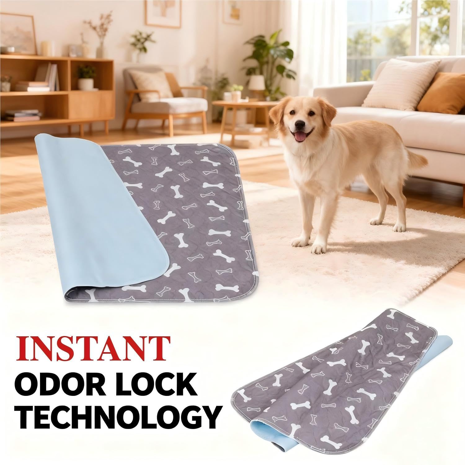 Boryaowang four-layer absorbent pad showing leak-proof backing.