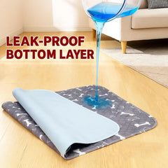 Boryaowang pad with non-slip backing for stability on floors.