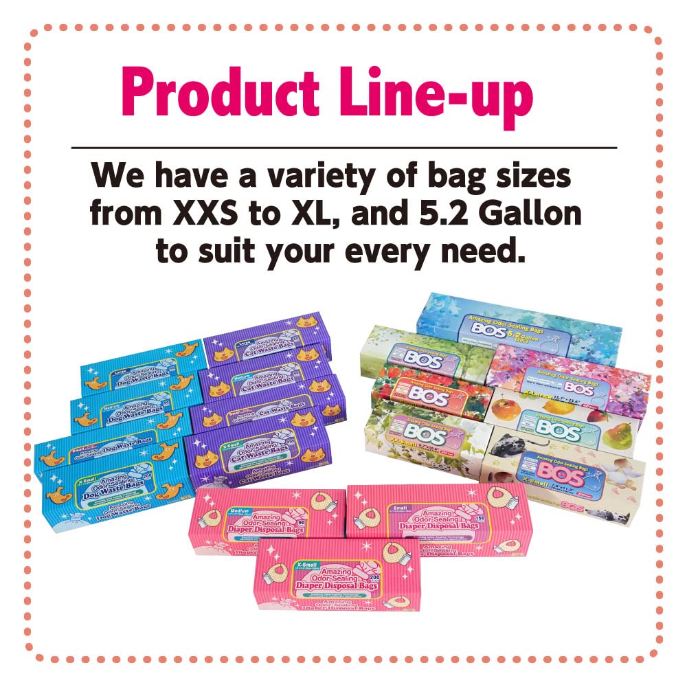 60-count BOS pack keeps you prepared for many outings.