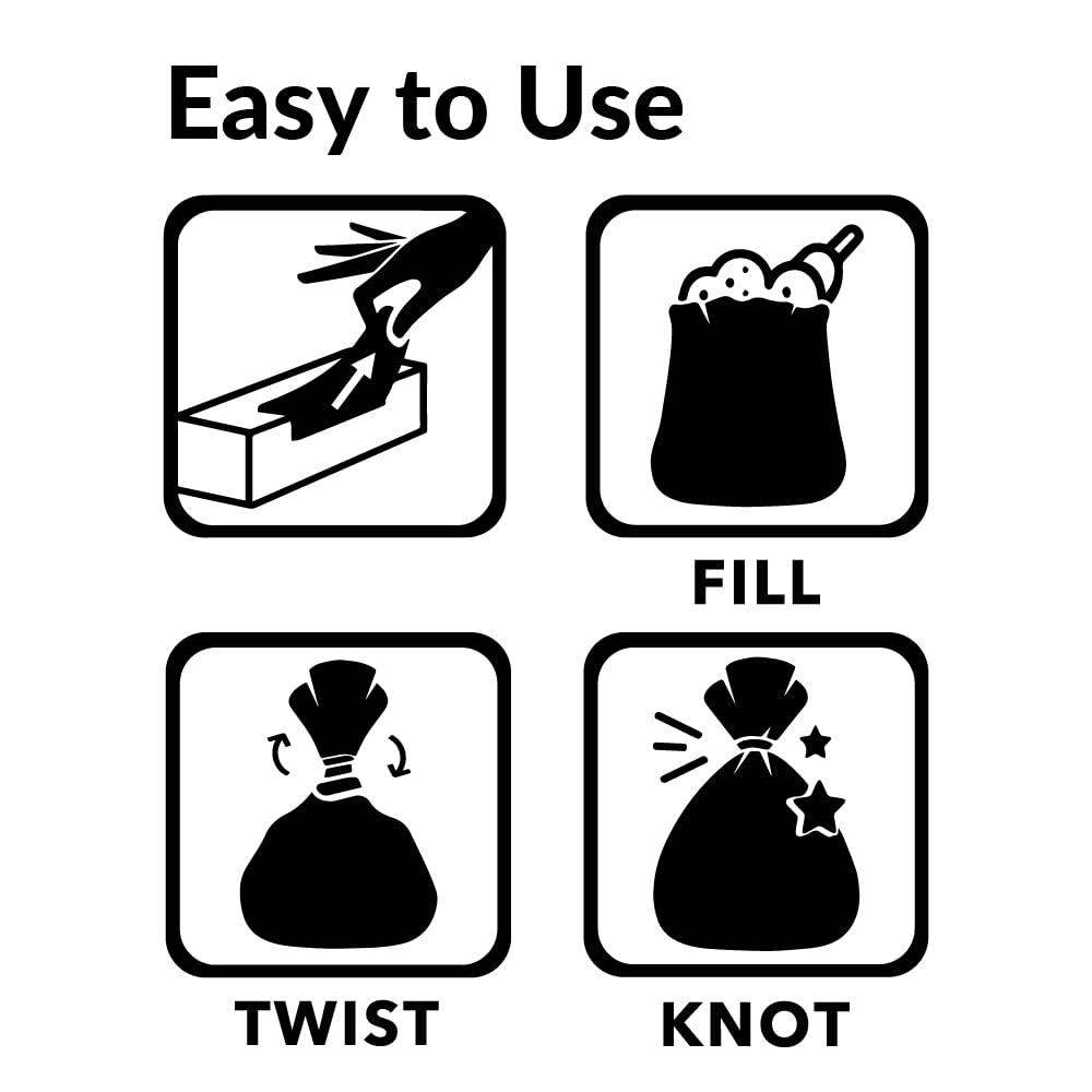 Compact box design keeps BOS bags organized and accessible.