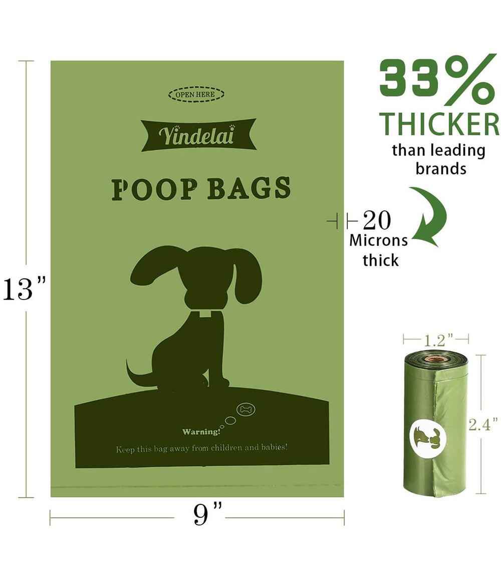Botewo biodegradable poop bags roll set for eco-friendly daily use.