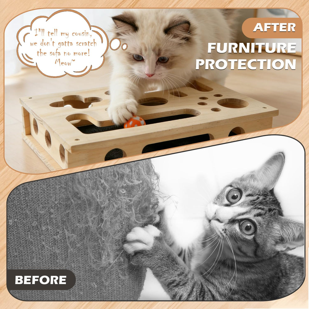 Botumiy Secure slot-and-screw design keeps the box stable during play.