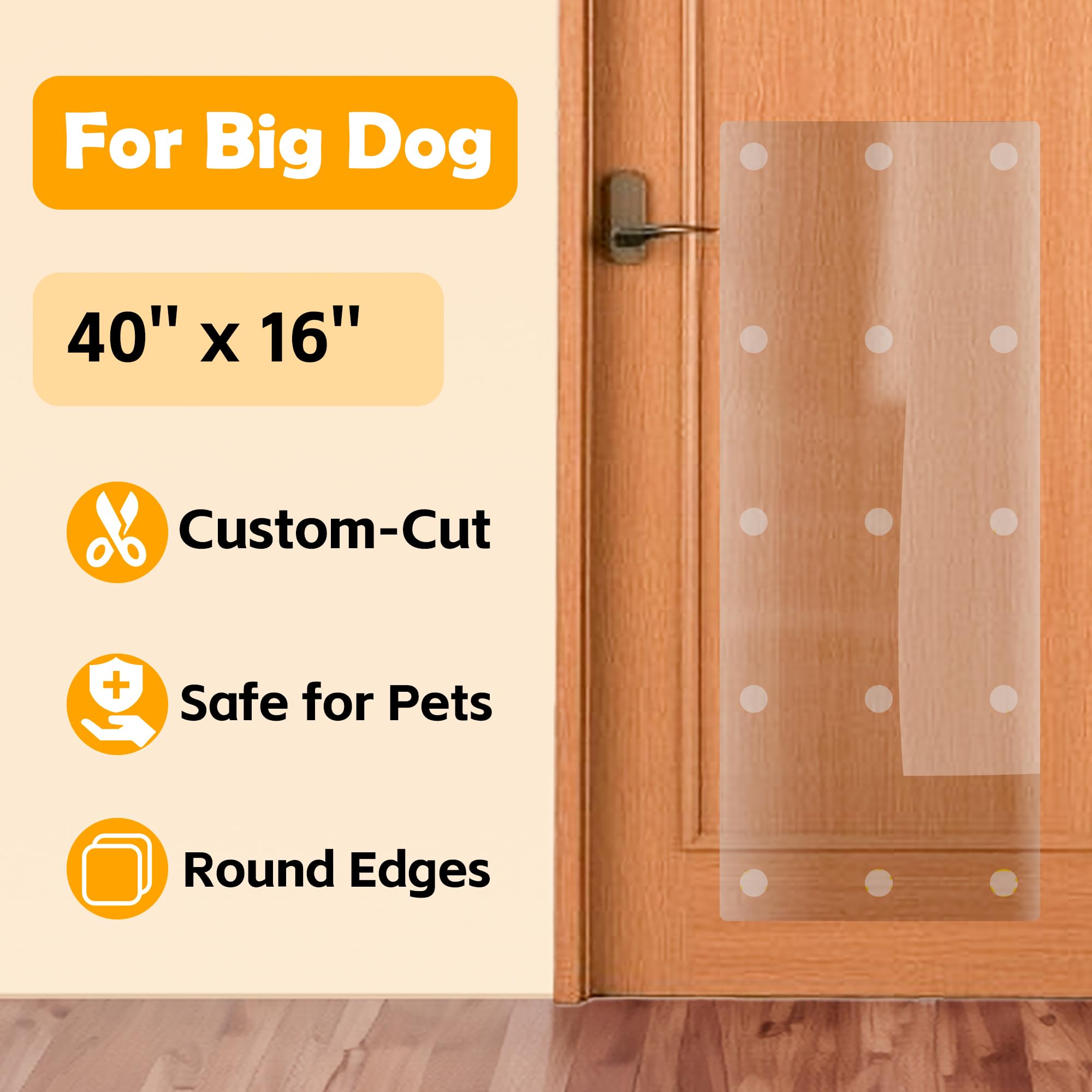 BouncyBarks durable vinyl surface protector for walls and furniture.