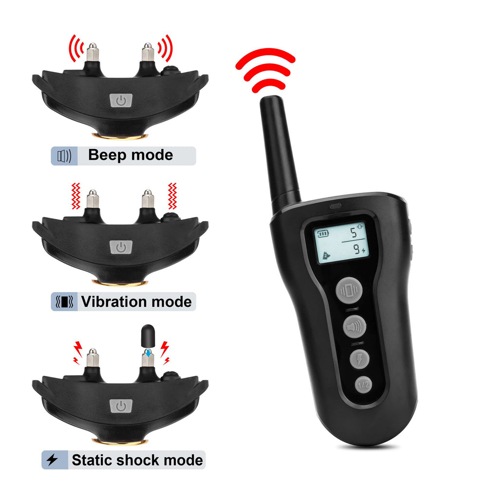 BOUSNIC remote control showing up to 1000ft range for outdoors.