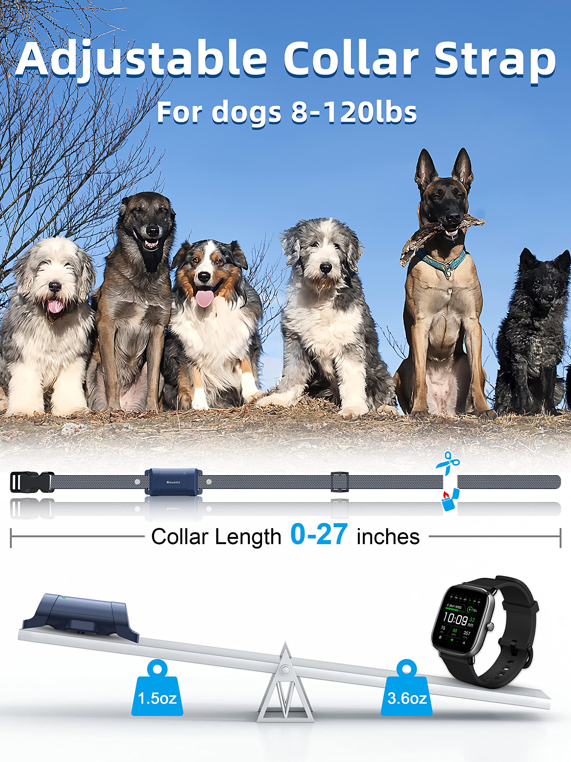 BOUSNIC remote-pocket-use demonstrates convenient control during walks.