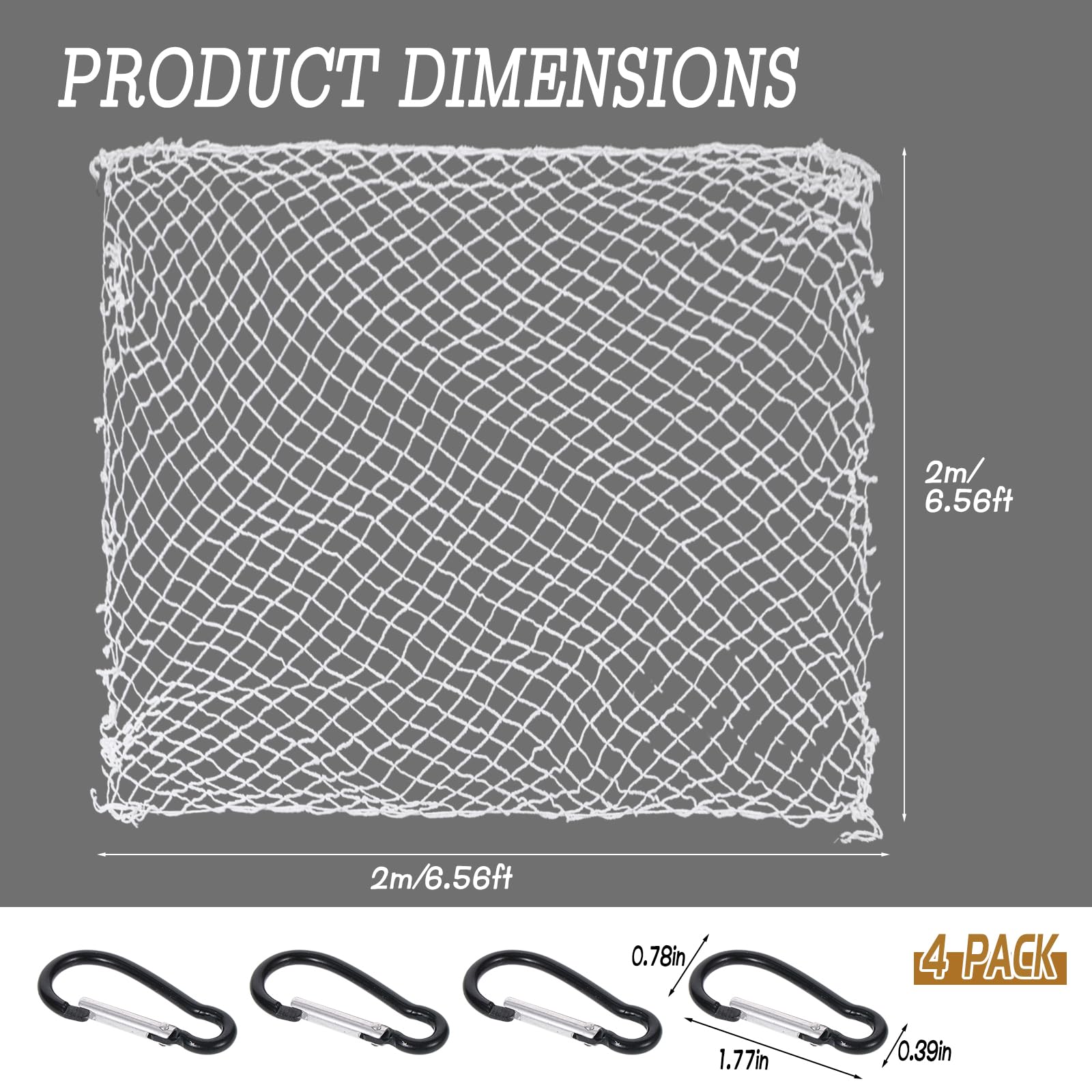 BOUTICOL dog playpen cover net with aluminum buckles attaches firmly to frames.