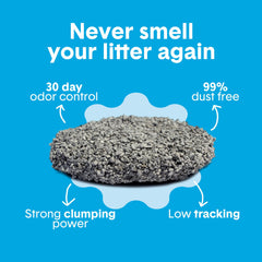 Boxiecat dust-free formula reduces tracking and keeps the living space cleaner.
