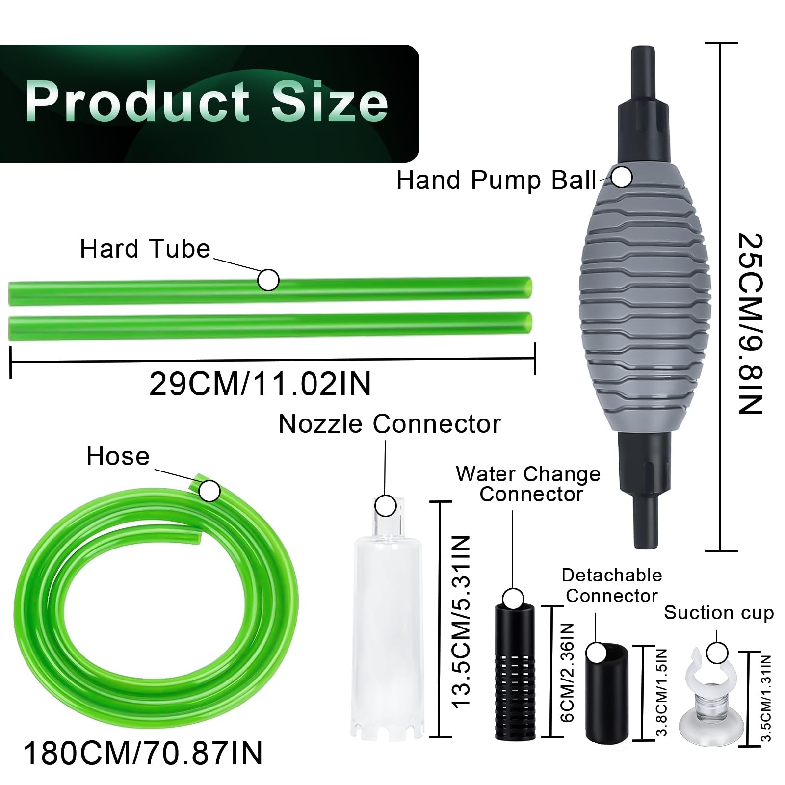 Boxtech easy-installation setup with multiple pipe sizes for different aquariums