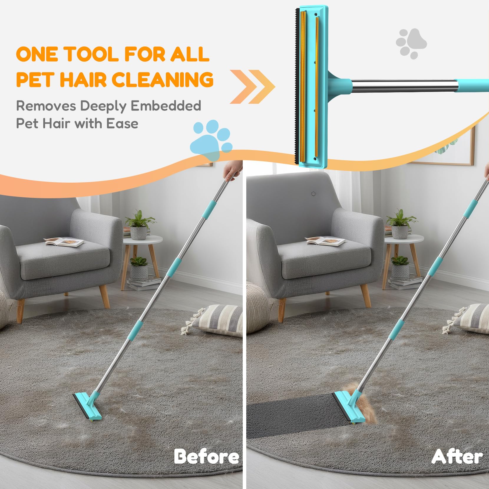 BoxZone 10-inch grip provides comfortable, controlled cleaning motion.