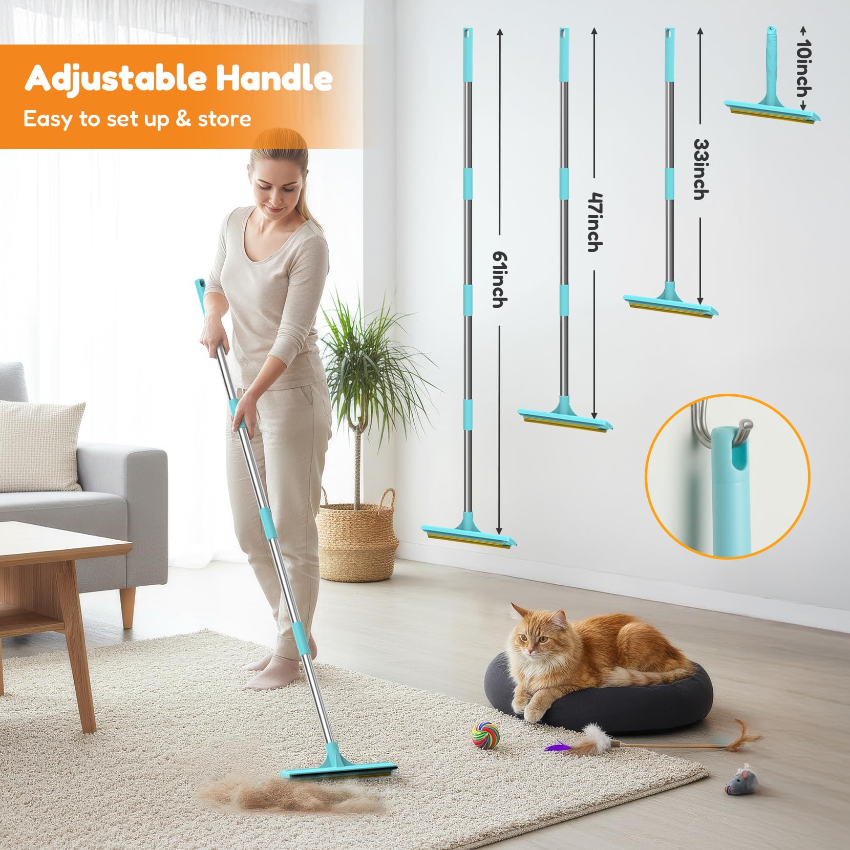 BoxZone pet hair remover reduces daily couch cleanup.