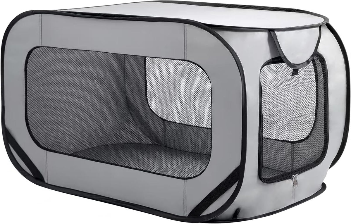BOYUZHE foldable dog kennel 36-inch ready for portability and travel