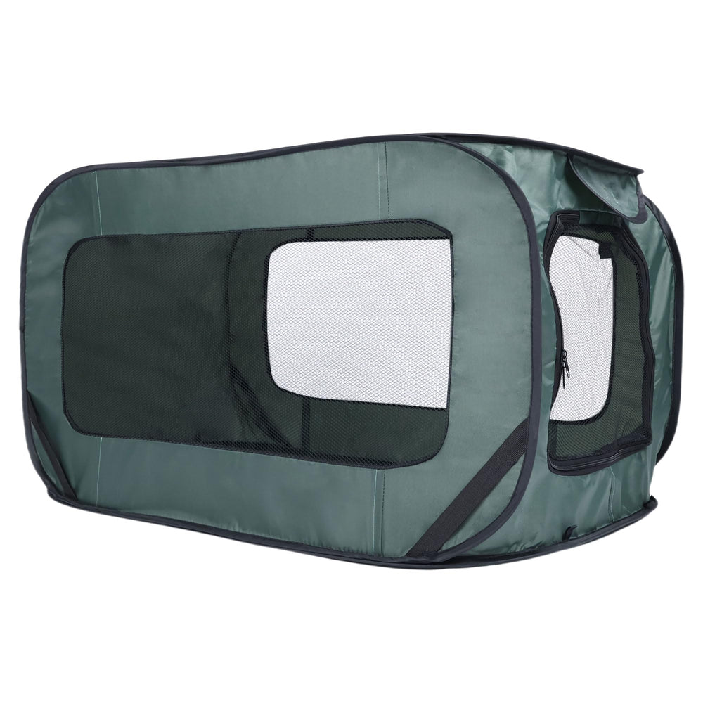 BOYUZHE foldable kennel setup for quick portability