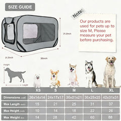 BOYUZHE pop-up dog cage indoor-outdoor for quick setup anywhere