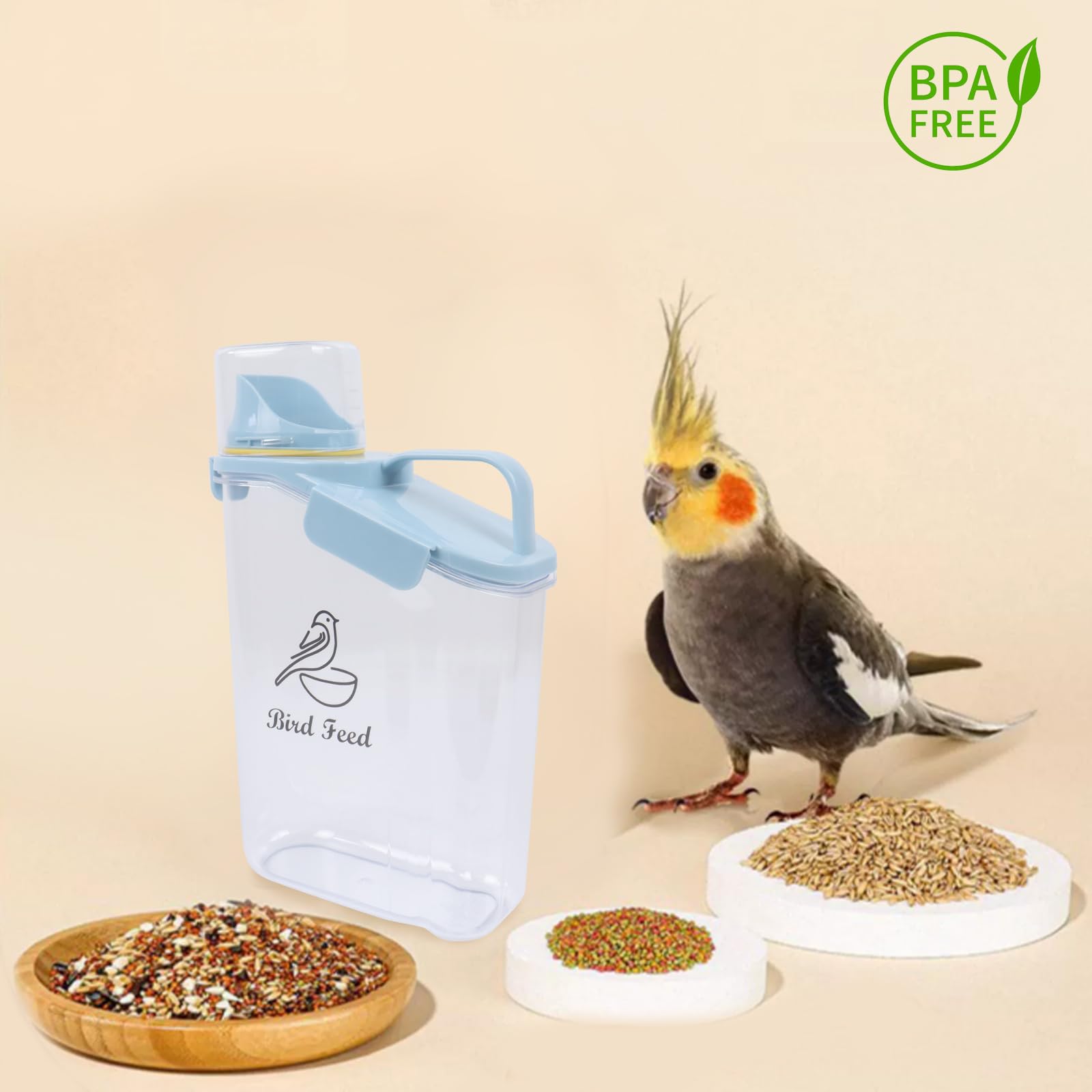 Brabtod measuring cup and pour spout for precise feeding