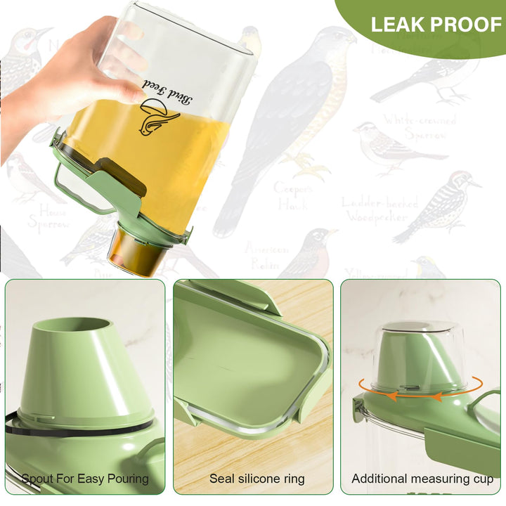 Brabtod measuring cup aids precise portions for feeding.