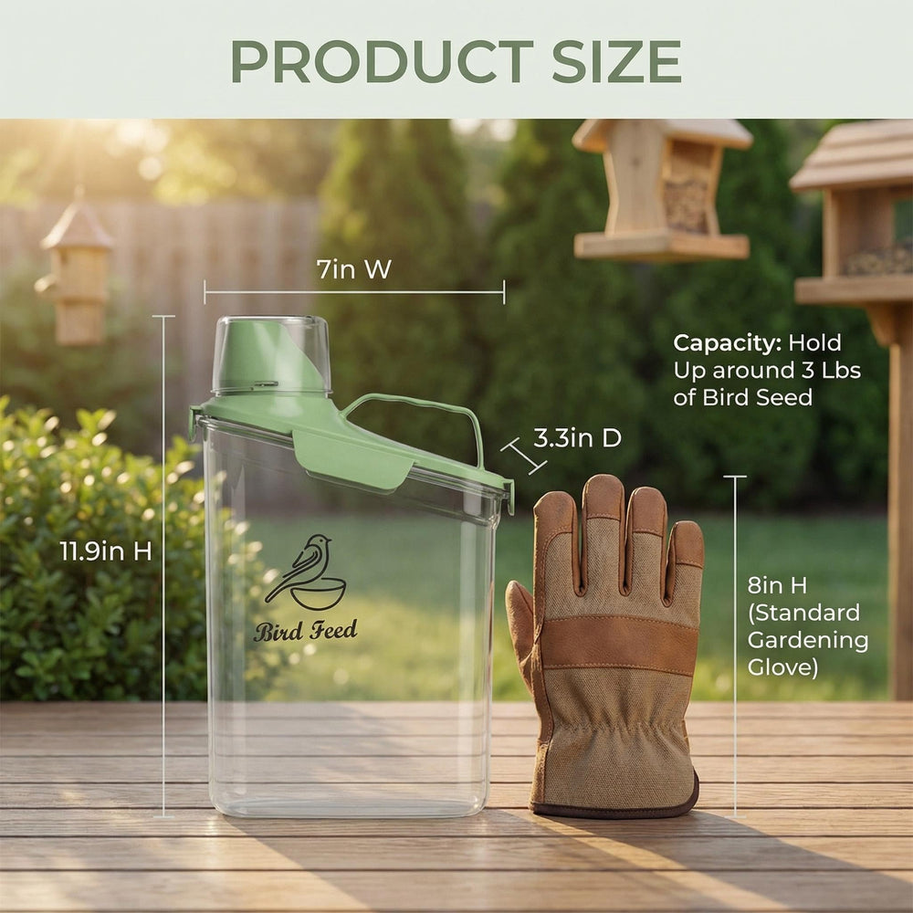Brabtod portable handle simplifies carrying to the yard.