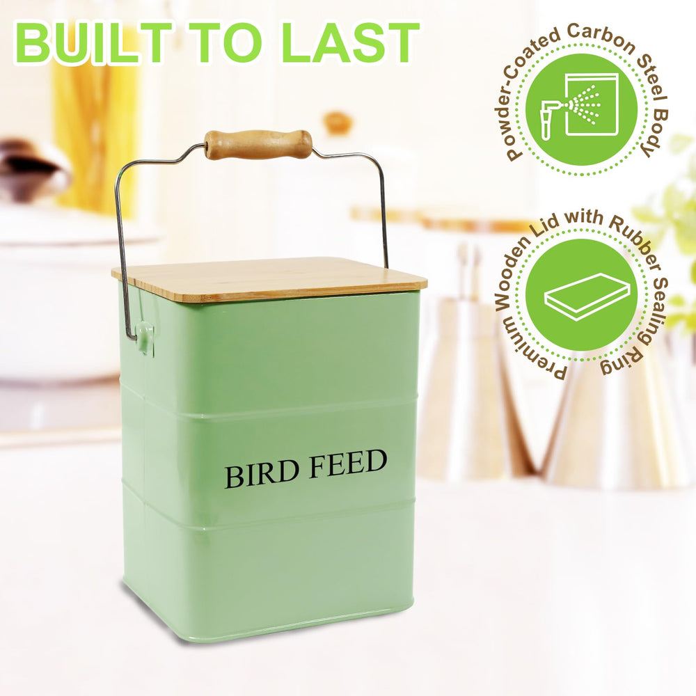 Brabtod wooden lid with airflow valve preserves freshness by limiting air exchange.