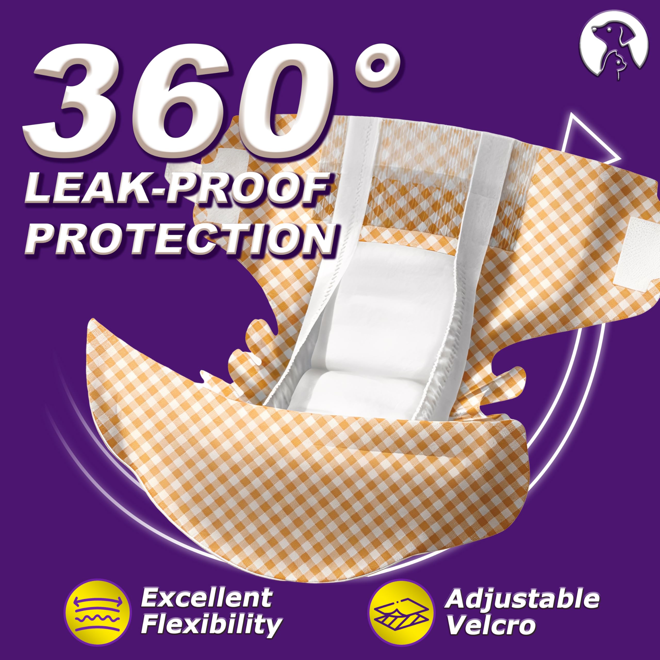 BrandonSuper Diapers absorbent core locks moisture for dry comfort.