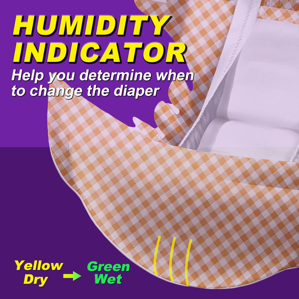BrandonSuper Diapers Velcro closure provides easy, secure fit.