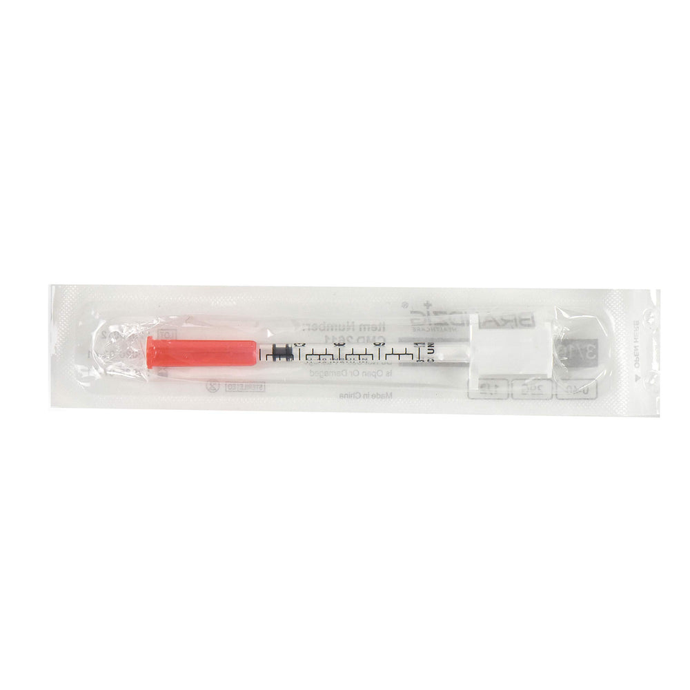 Brandzig U-40 100-count box framed as a value pack for home or clinic use.