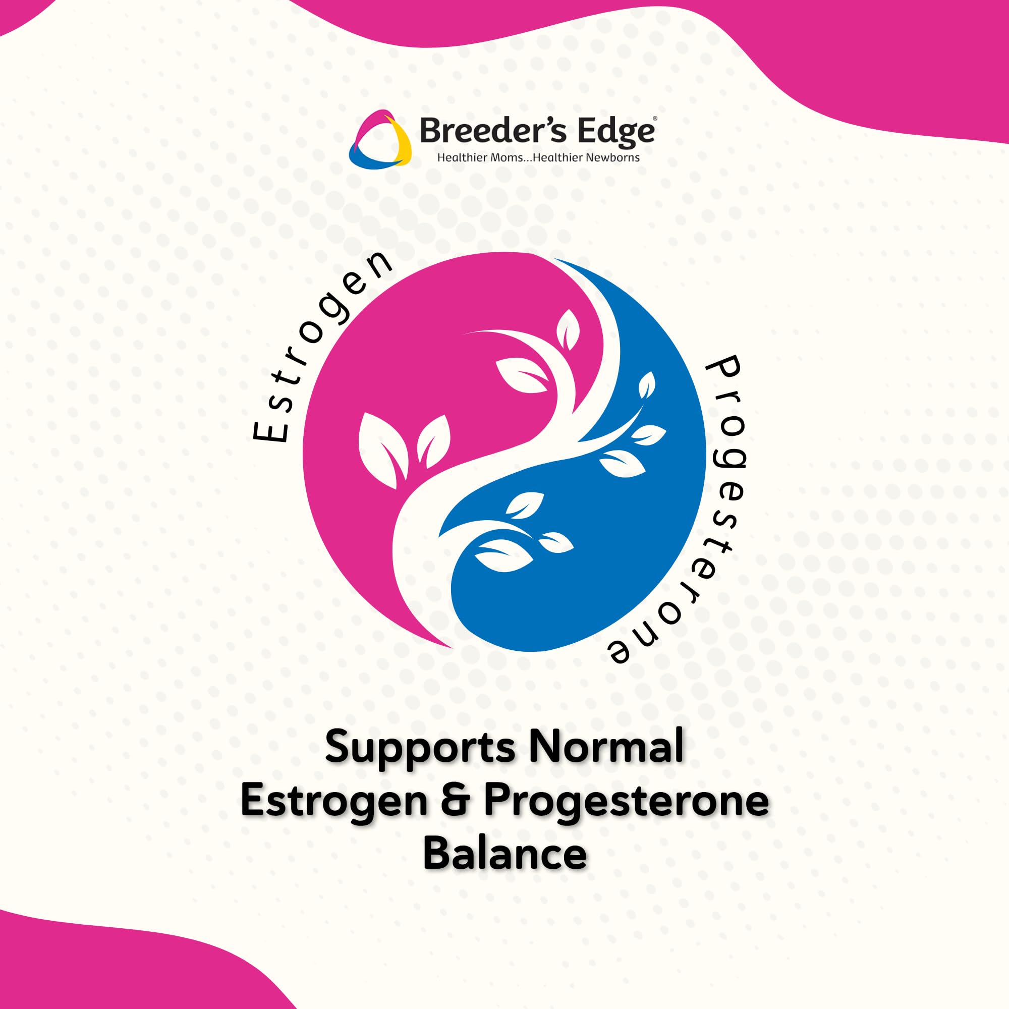 Breeder's Edge Problem Female product image emphasizes pork liver flavor appeal.