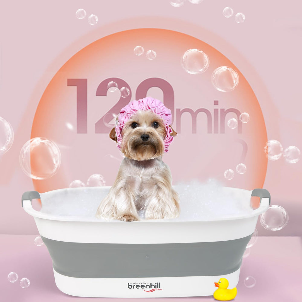 BREENHILL tub features non-slip handle for easy transport.