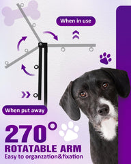 Breeze Touch grooming arm with clamp fits tables securely for stable setups