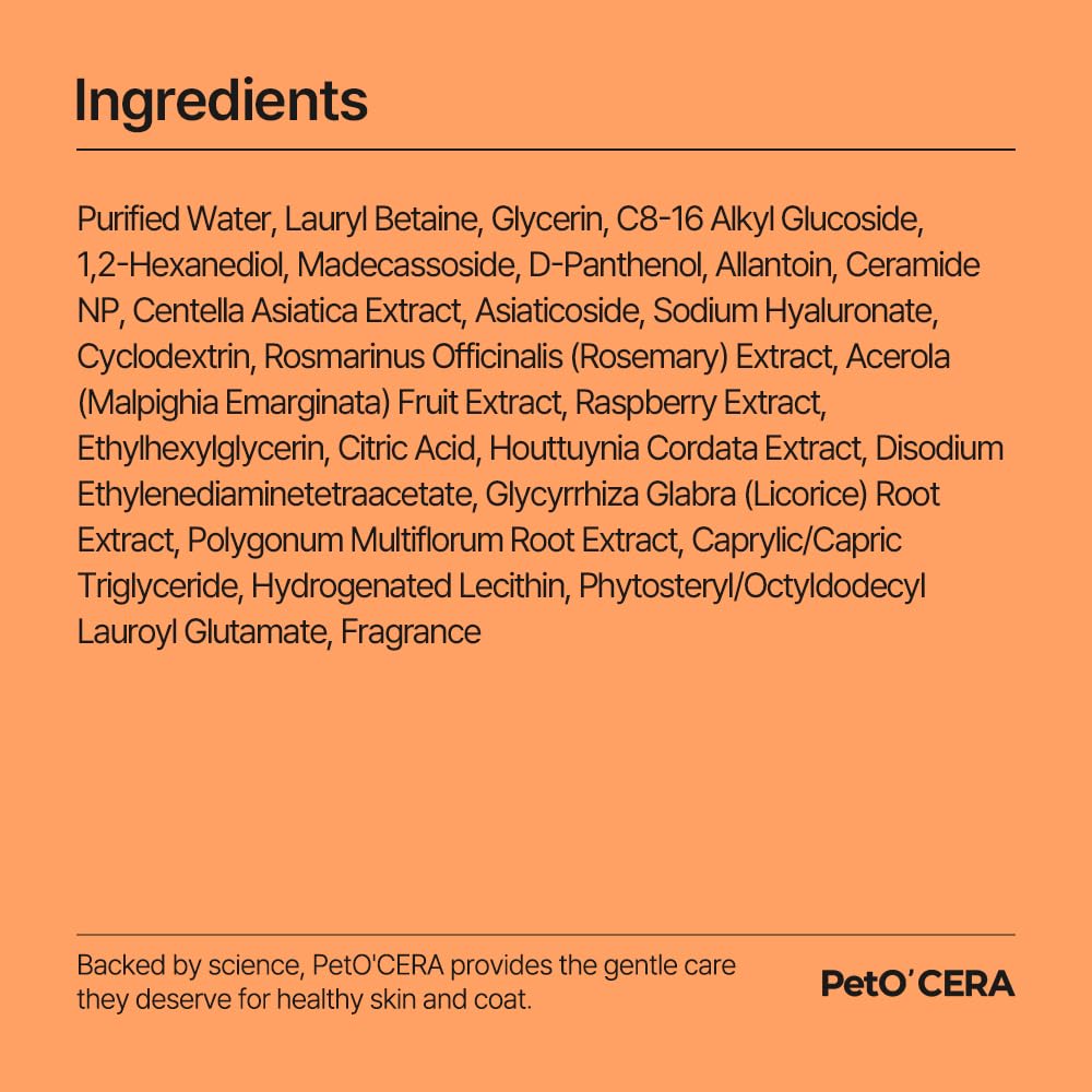 Breezytail PetO’Cera calming cotton bloom scent leaves a subtle freshness