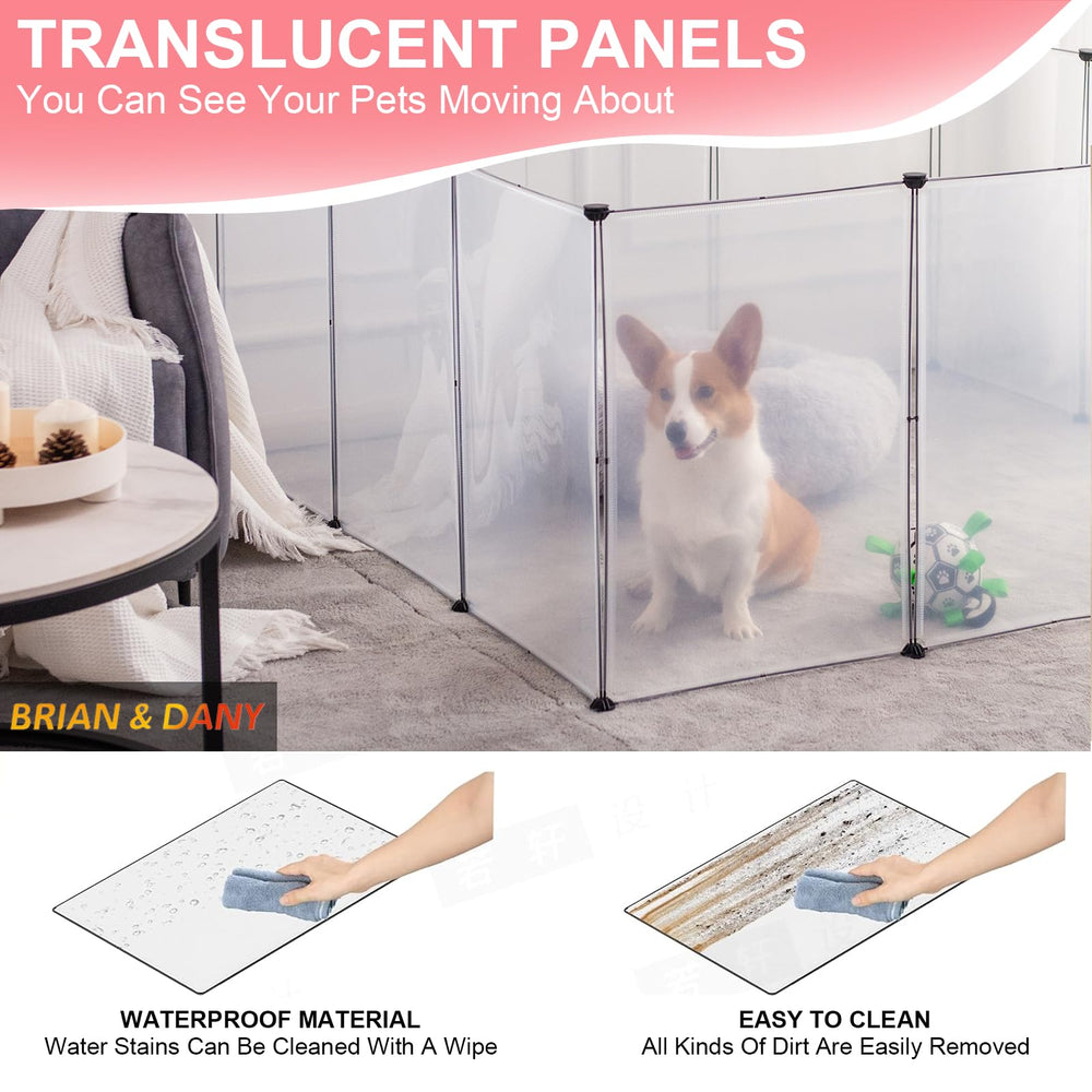 BRIAN & DANY sturdy design keeps small pets safely contained