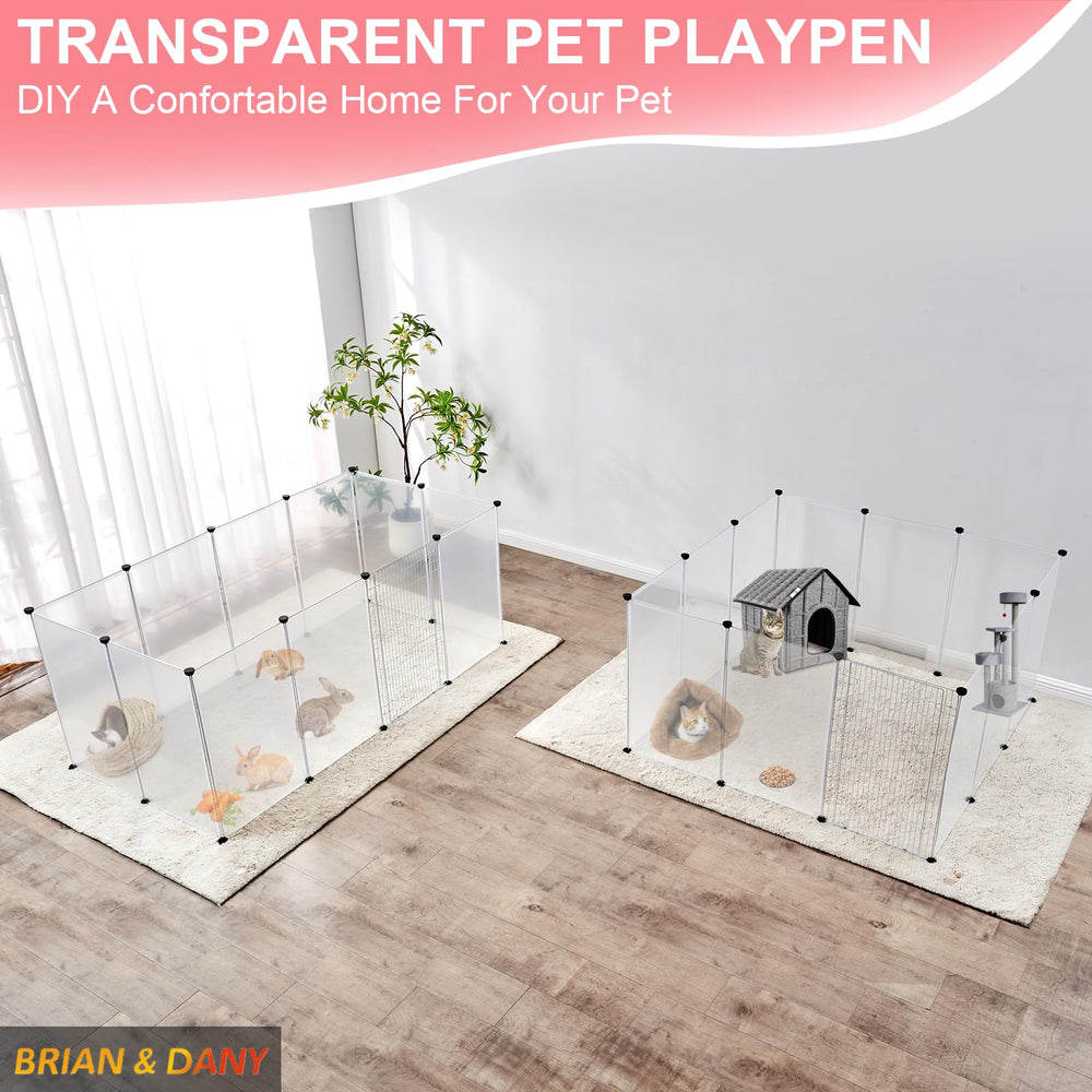 BRIAN & DANY versatile pen suits small mammals like guinea pigs and rabbits.