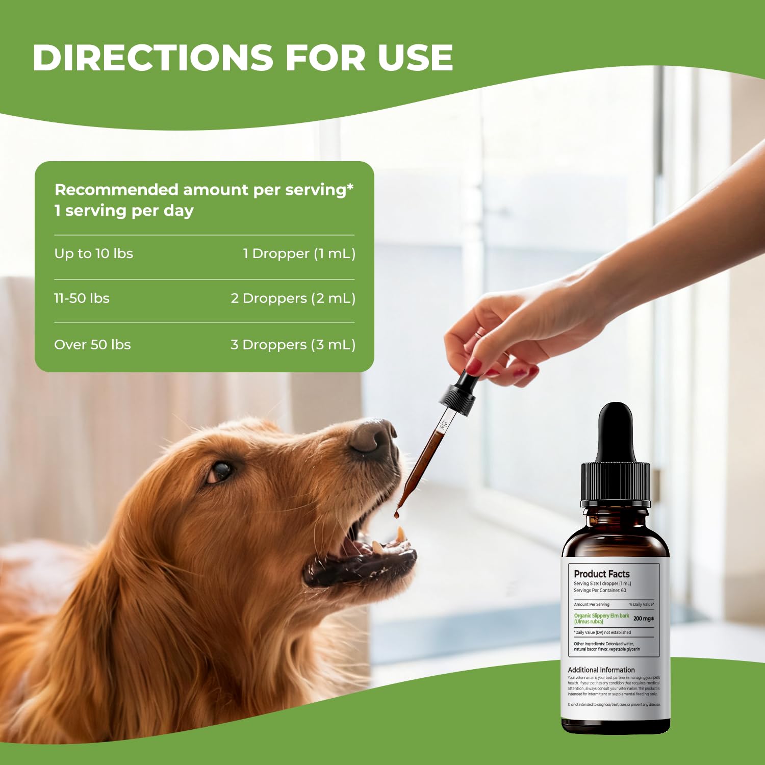 BrightBarki 2 oz bottle for convenient everyday canine digestive balance