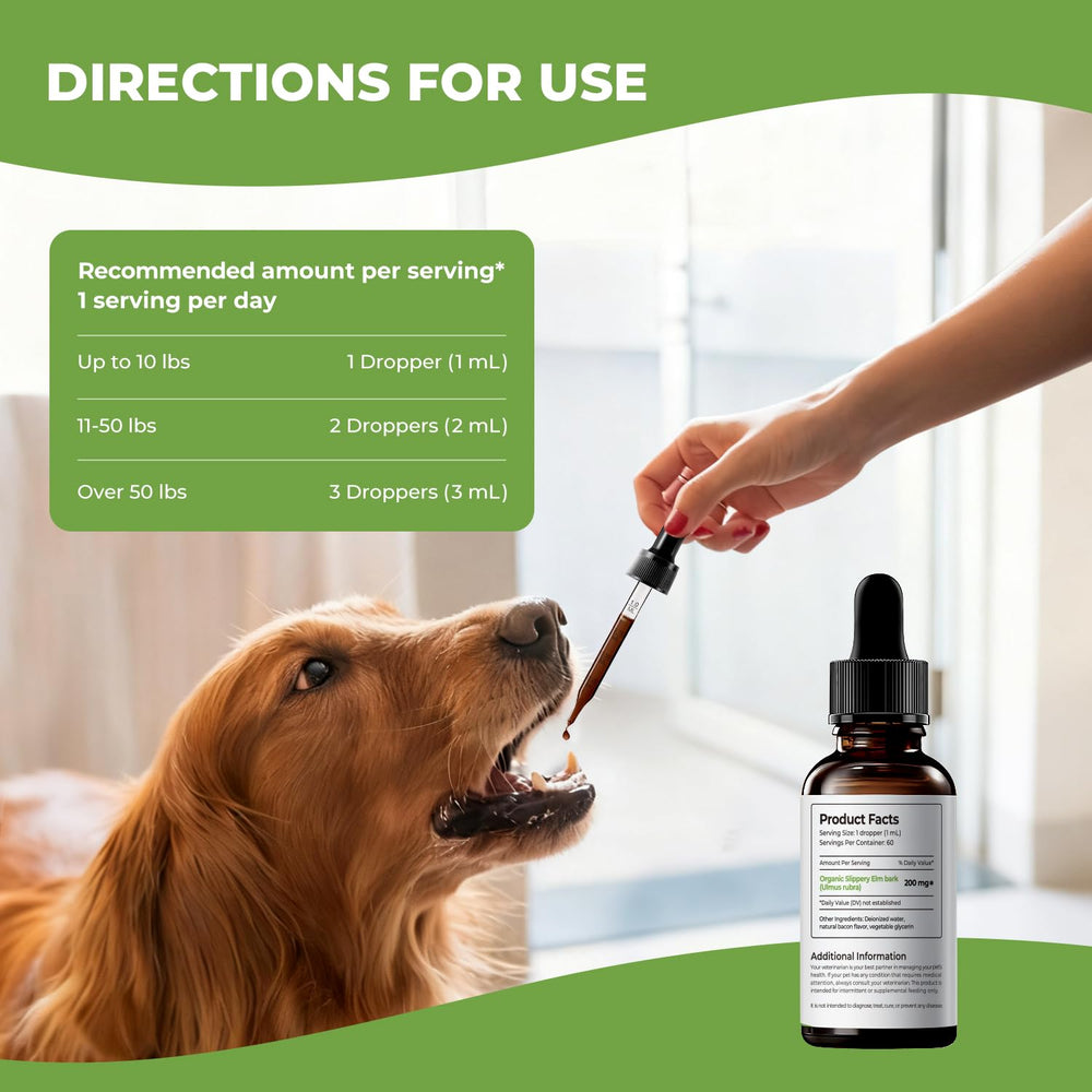 BrightBarki 2 oz bottle for convenient everyday canine digestive balance