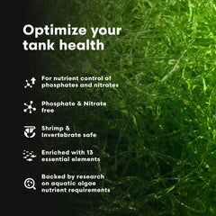 Brightwell ChaetoGro-ingredient-list emphasizes multiple elements supporting chlorophyll and growth.