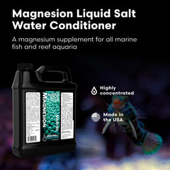 Brightwell Aquatics Magnesion label close-up showing concentrated magnesium formula.