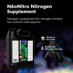 Brightwell NeoNitro dosing process shows daily use for stable reef nutrients.