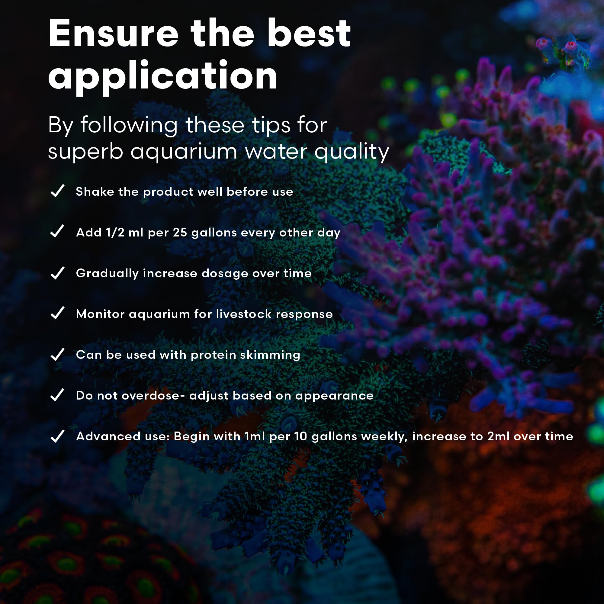 Brightwell Aquatics Rēplenish easy dosing in a 250 ml bottle.