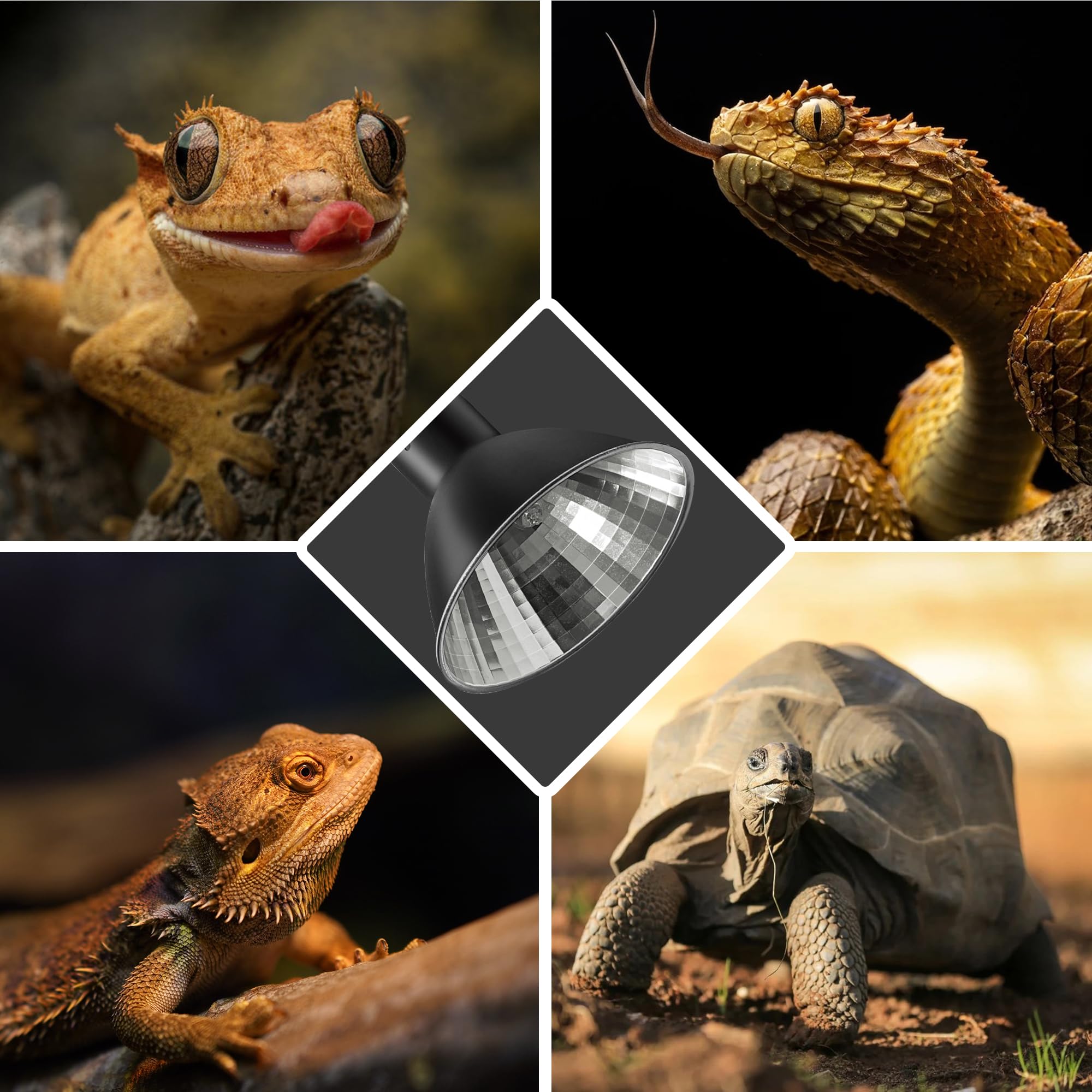 Briignite heat lamp warning about hot surface after use