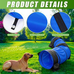 Briwooody durable Oxford cloth tunnel for outdoor use.